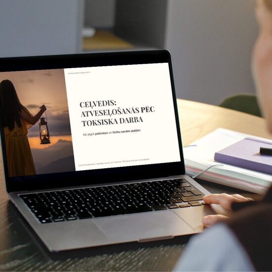 Ceļvedis: Atveseļošanās pēc toksiska darba